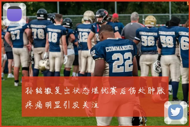 孙铭徽复出状态堪忧赛后伤处肿胀疼痛明显引发关注